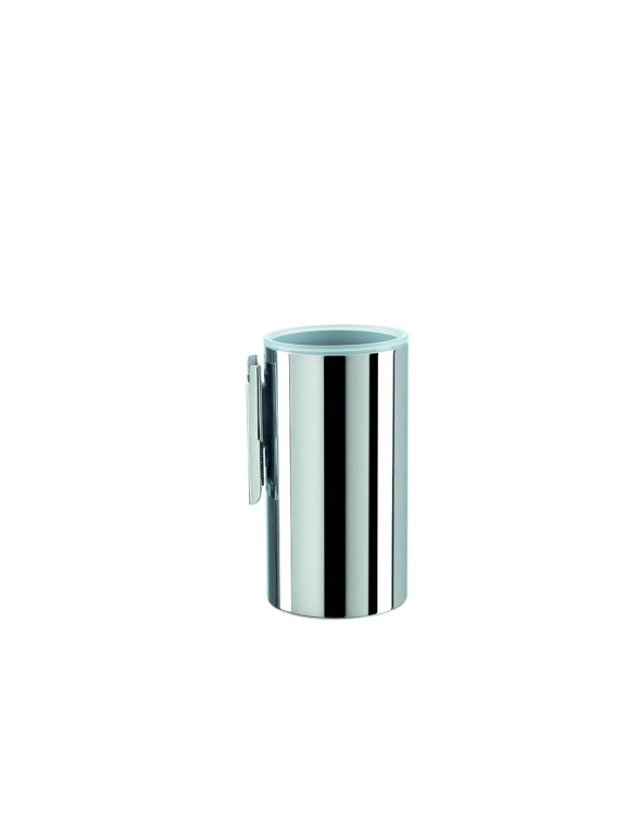 DIAC0098Bertini Chrome Tumbler And Holder Wall Mounted