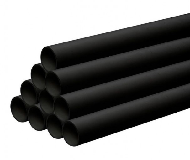 SOLVENT WASTE PIPE BLACK